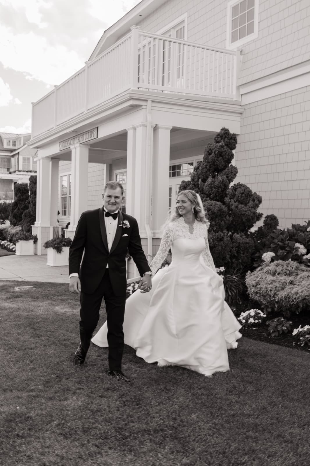 Zander Krause with his wife Emily on their wedding day, June 2026